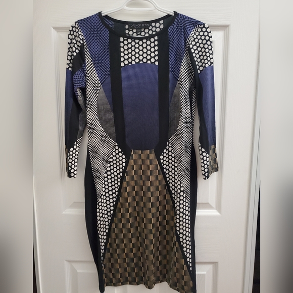 Topshop Petite Bodycon Dress - Picture 2 of 9